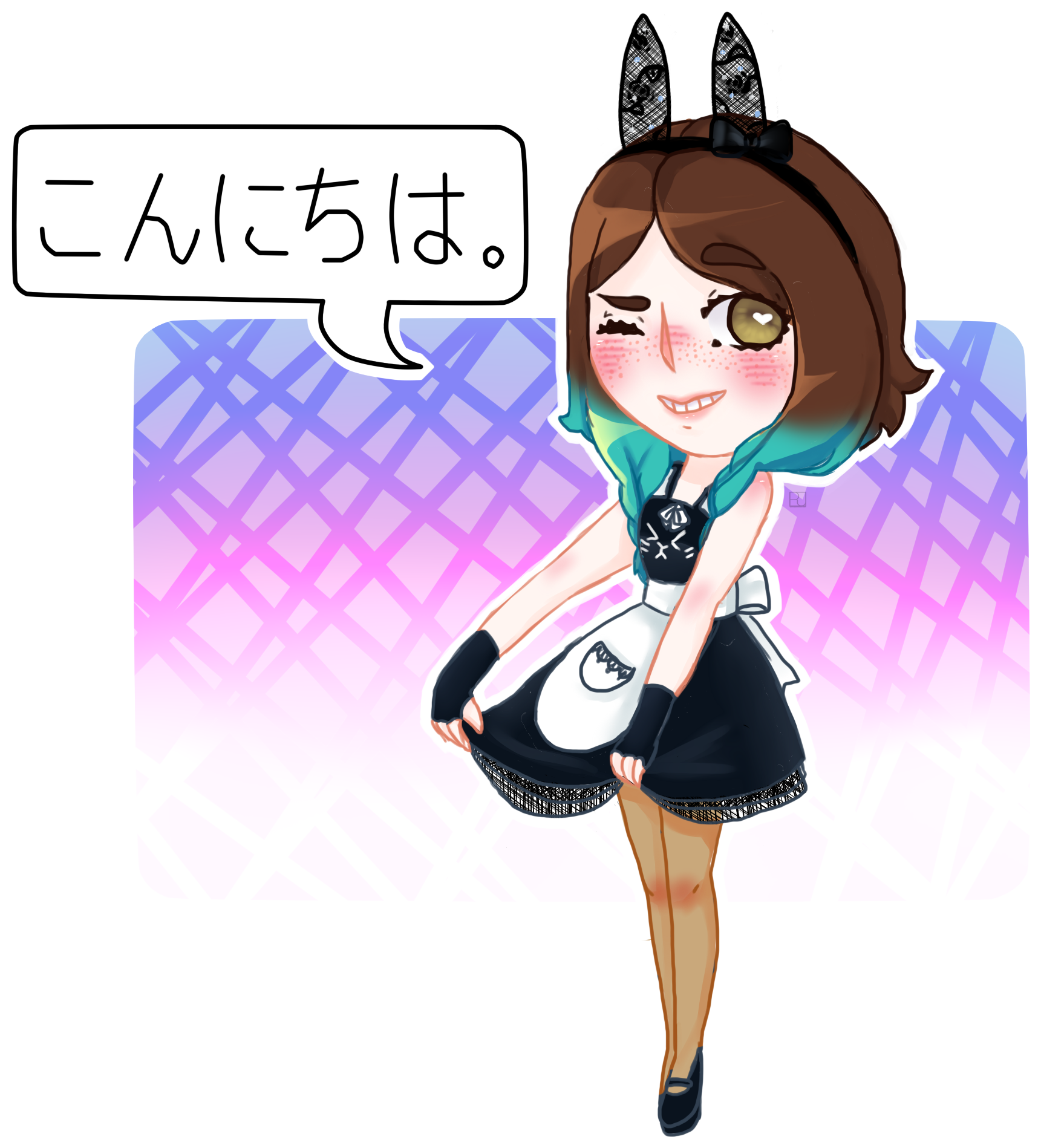 Bunny Maid By Pj-chan - Bunny Maid By Pj-chan (2000x2000)