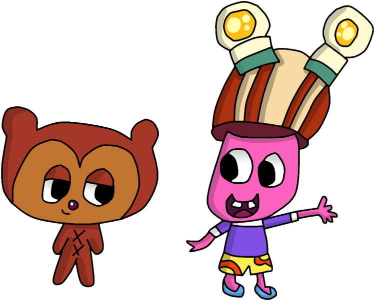 Pj Berri And Goomo By Princessforever - Cartoon (900x675)