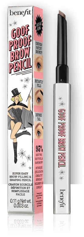 Goof Proof Mini - Benefit Cosmetics Goof Proof Eyebrow Pencil Mini (1220x1380)