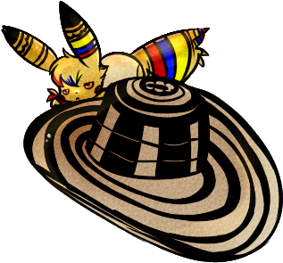 Sombrero Vueltiao By Pikachim-michi - Sombrero Vueltiao By Pikachim-michi (400x400)