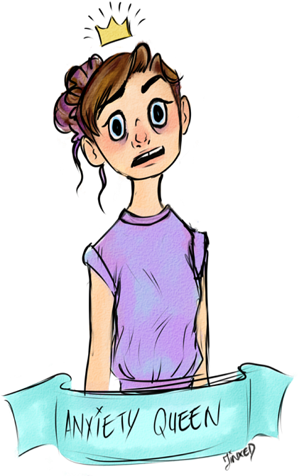 Anxiety Queen - Severe Anxiety (440x753)