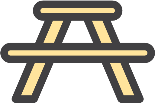Picnic Table Free Icon - Eunis 2018 Paris (512x512)