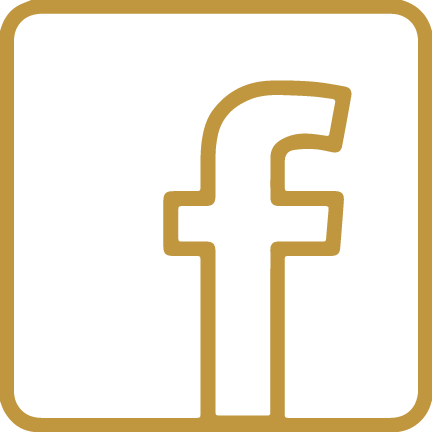 Get Social With Us - Facebook Logo Outline Png (432x432)