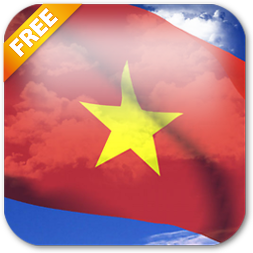 3d Vietnam Flag Live Wallpaper - Flag Of Vietnam (512x512)
