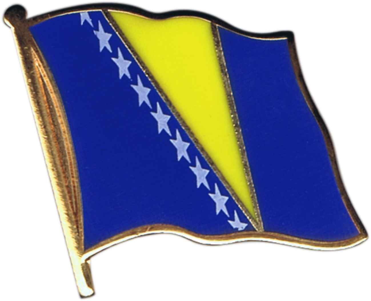 Bosnia-herzegovina Flag Pin, Badge - South Africa Flag Pin Badge 2x2cm (1500x1197)