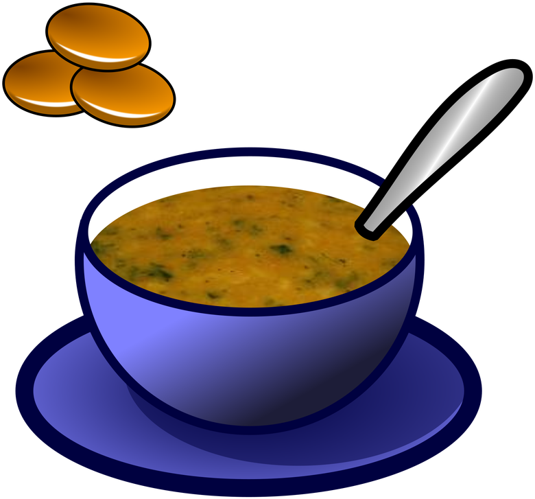 Lentil Soup - Leek And Potato Soup Clipart (800x800)