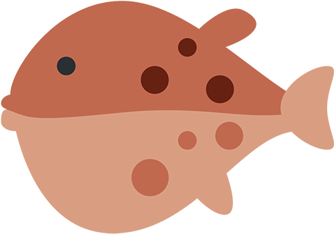 Blowfish Emoji - Blowfish (512x512)