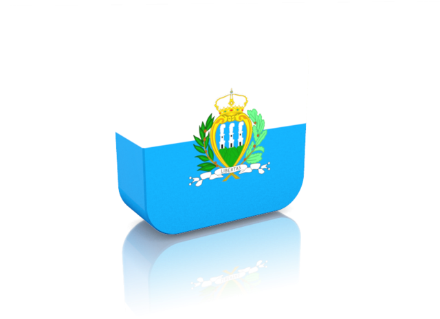 Illustration Of Flag Of San Marino - San Marino Flag (640x480)