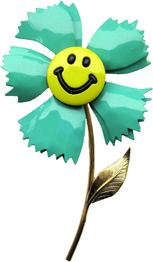 Smileys Clipart Sunflower - Smiling Flower Png (953x953)