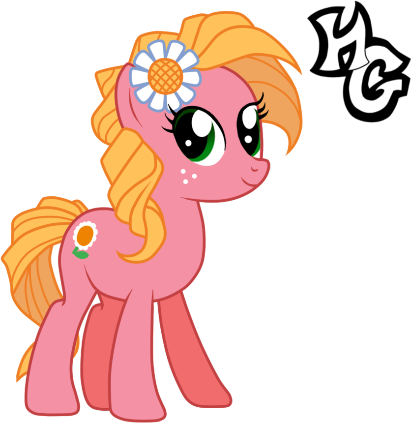Sunflower By Hellgirl66618 - My Little Pony Sunflower Cutie Mark (877x911)