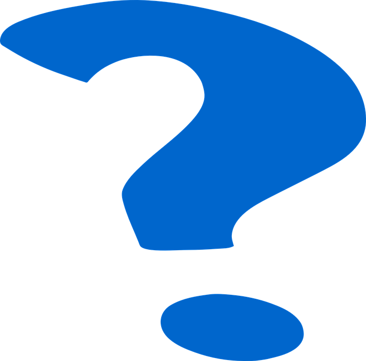 Collection Of Physics Cliparts - Blue Question Mark Png (731x720)