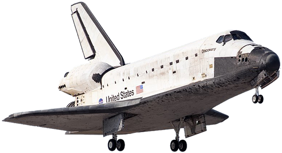 Spaceship Transparent Background - Space Shuttle Transparent (960x530)