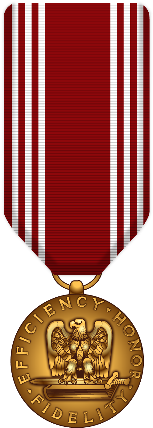 Army Good Conduct Medal - Bronze Medal (819x1613)