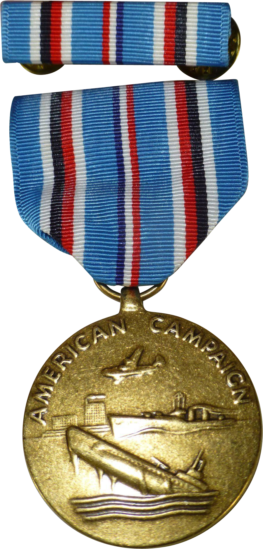 Wwii Medal, American Campaign, 1940's - Gold Medal (1875x1875)