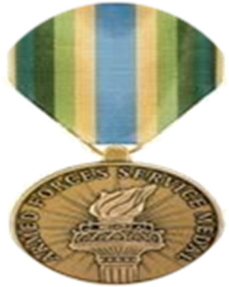 Armed Forces Service Medal - Medal (420x420)