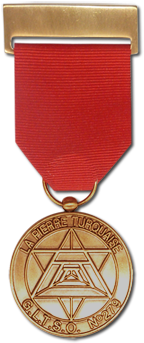 Fia Ball And Ring With Insignia Ribbon - Gold Medal (394x394)