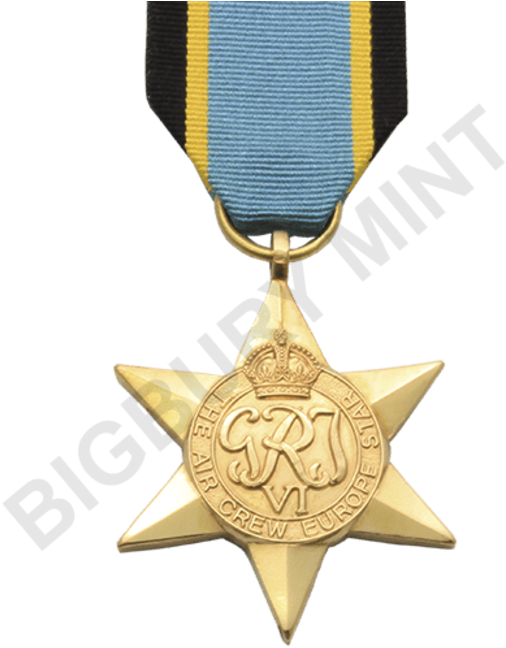 Air Crew Europe Star World War 2 Medal • Mod Licensed - Air Crew Europe Star World War 2 Medal • Mod Licensed (650x650)
