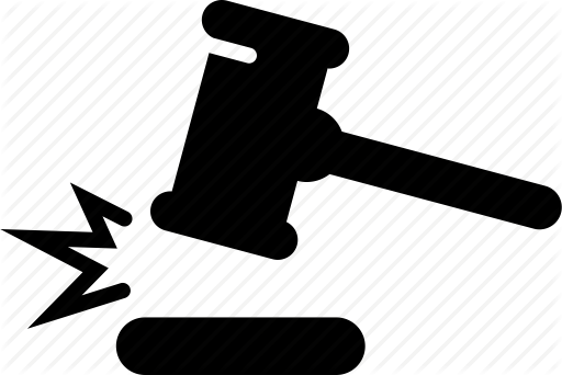 Auction, Gavel, Hammer, Judge, Judgement, Law, Legal - Auction Hammer Icon Transparent (512x342)