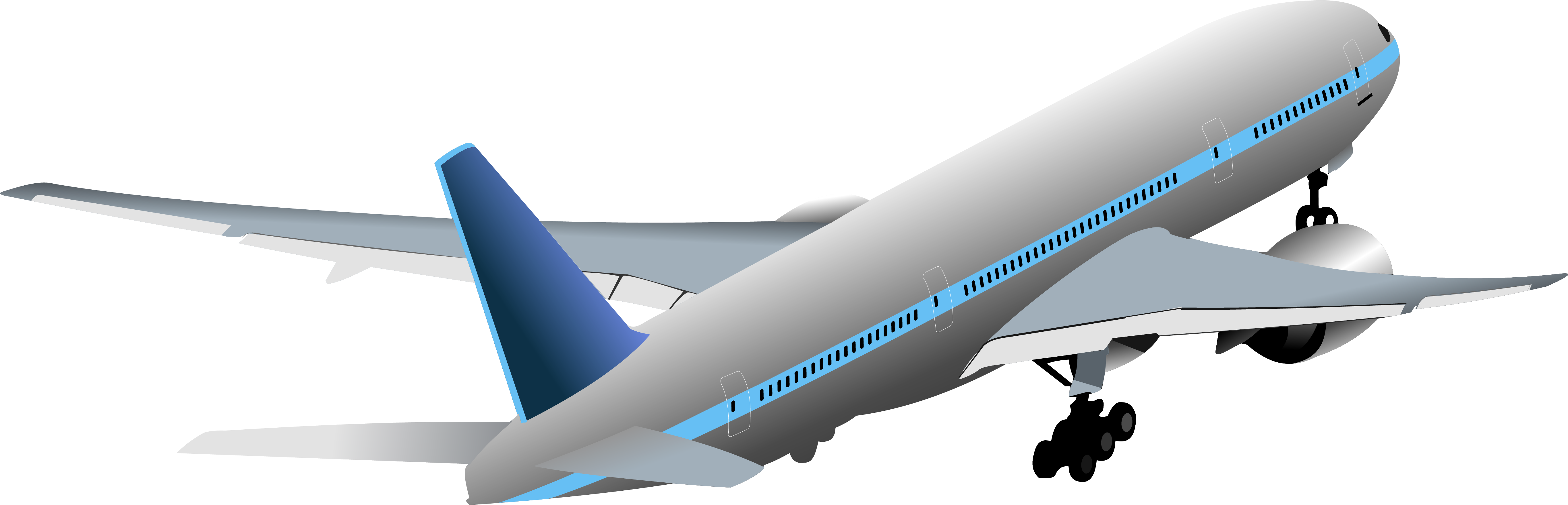 Transparent Aircraft Png Vector Clipart Png M 1434276652 - Aircraft Png (5725x2014)