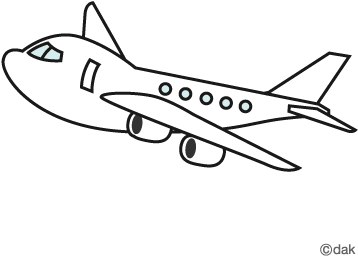 Clip Art Airplane Clipart Black And White Airplane - Aeroplane Clipart Black And White (400x400)