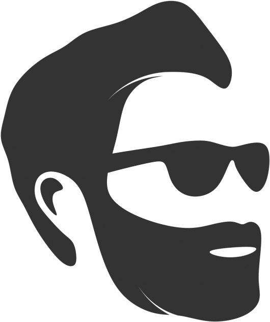 Man Face Logo - Man Face Logo (999x999)