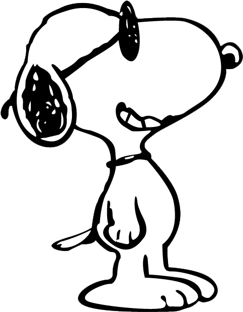 Snoopy Woodstock Charlie Brown Clip Art - Snoopy Sticker (745x745)