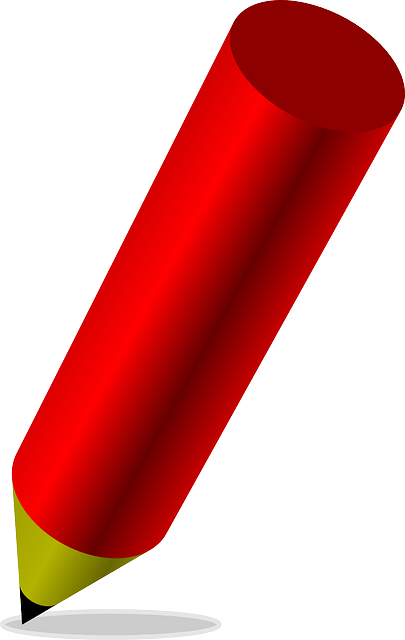School, Education, Pencil, Office, Tool, Writing - Pencil Color Clipart (405x640)