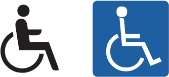 Handicap Sign Vector, Handicap Signs In - Sign Handicap (400x400)