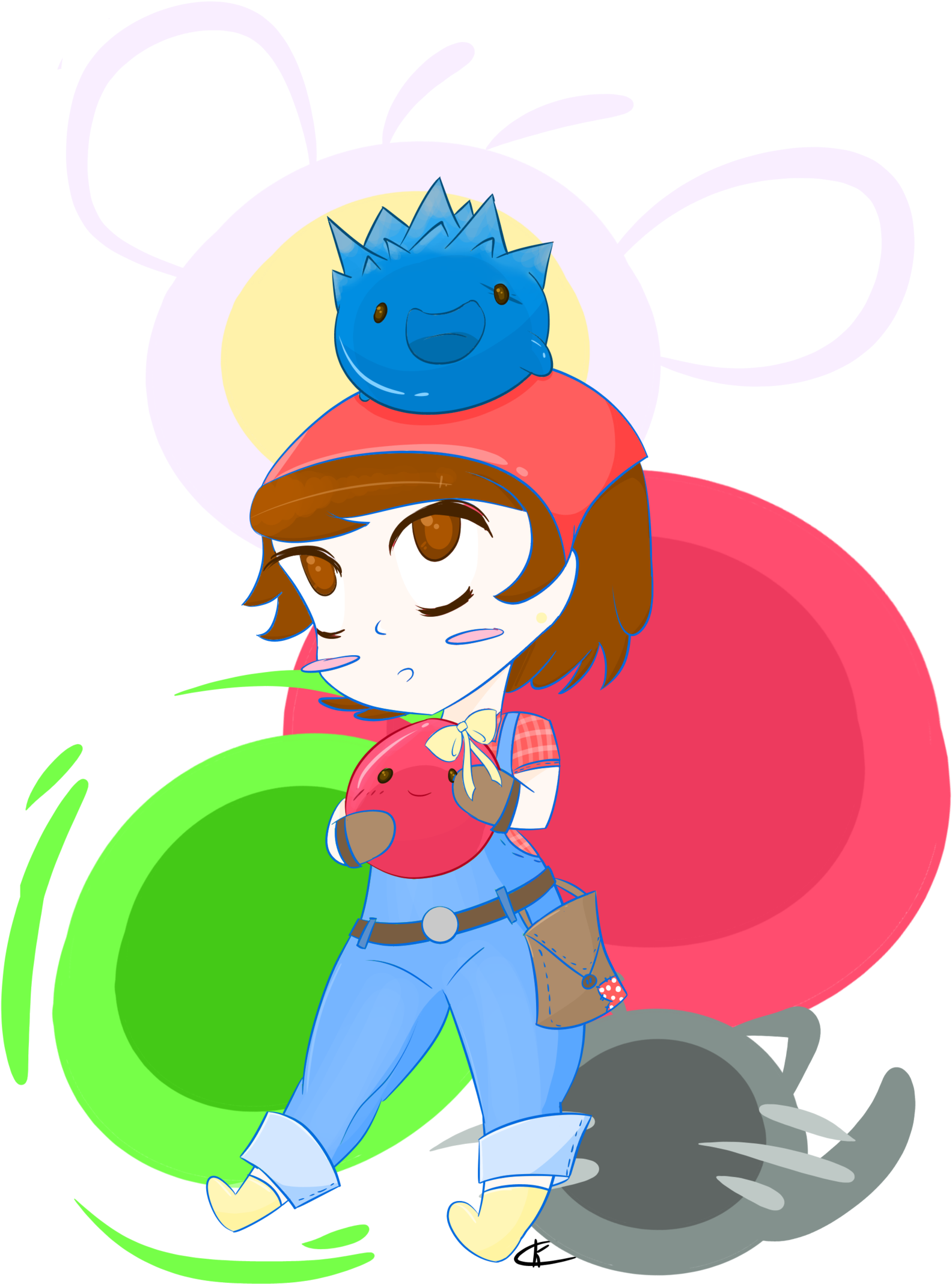 Slime Rancher By Kaleidoscopecolor On Deviantart - Slime Rancher (1600x2400)