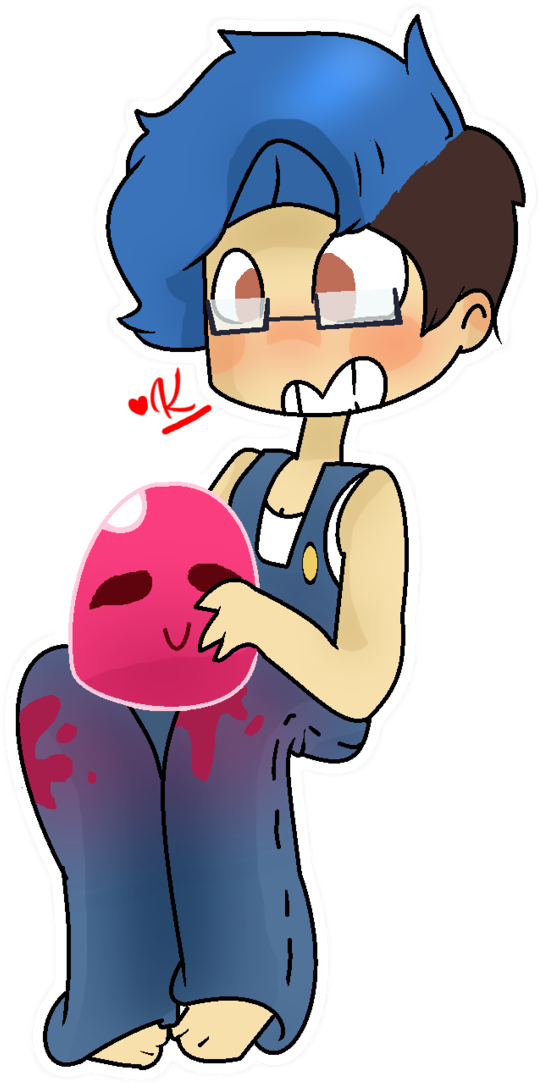 Mark The Slime Rancher By Aztrial On Deviantart - Slime Rancher Toxic Slime (675x1183)