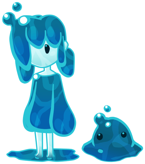 Lucky Slime Humanoid (525x600)