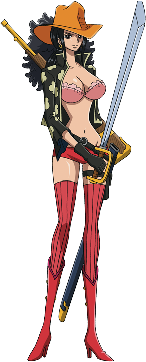 Her Third Outfit - One Piece Film: Z (539x738)