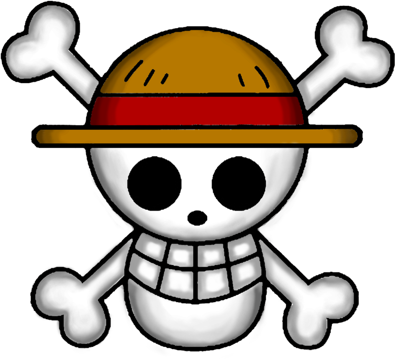 Strawhat Flag By Songohan10 - One Piece Flag (900x835)