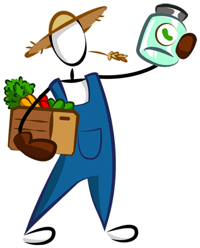 Straw Hat Farmer - Straw Hat Farmer (500x522)