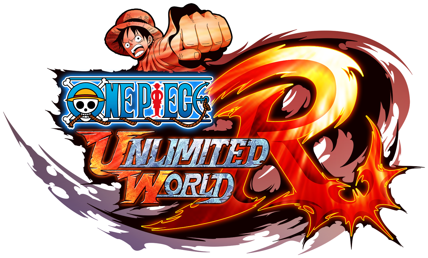Luffy And The Straw Hat Pirates Return To The World - Bandai Vita One Piece Unlimited World Red (1575x984)