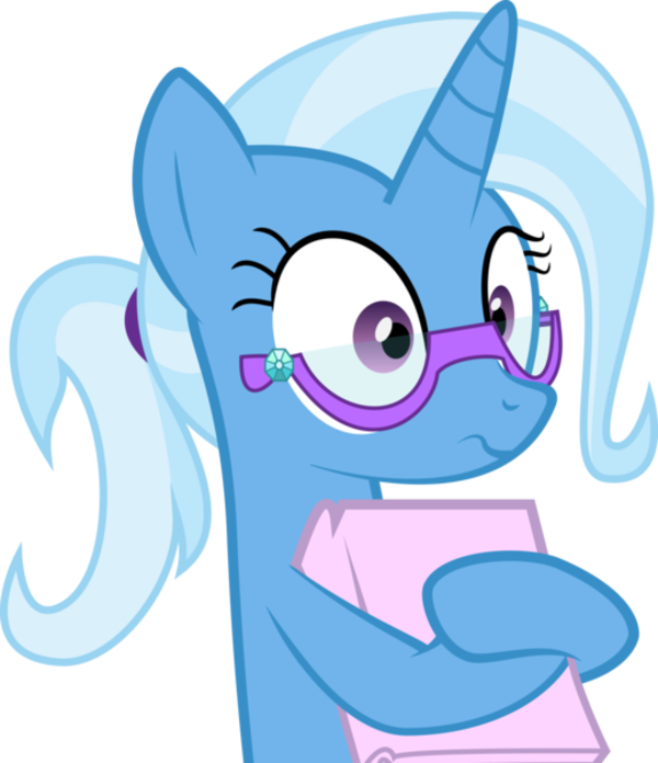 Pony Twilight Sparkle Rarity Pinkie Pie Trixie Sunset - My Little Pony Nerds (600x696)