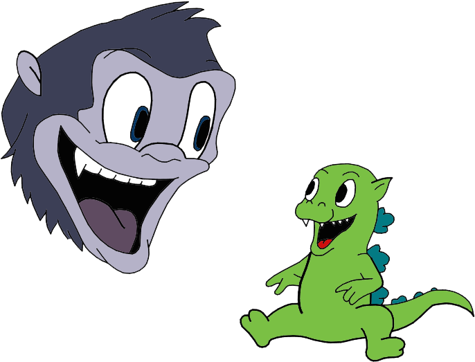 King Kong And Godzilla By Meleerayman360 - Cartoon (749x572)