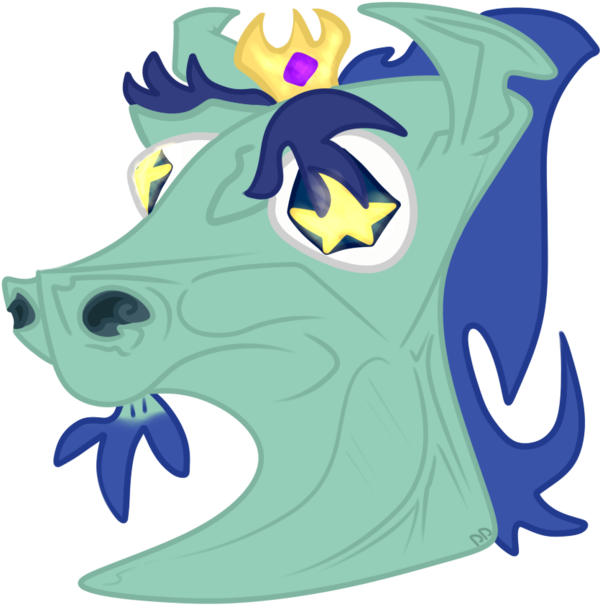 King Pony Head By Hisscale - Svtfoe King Pony Head (600x607)