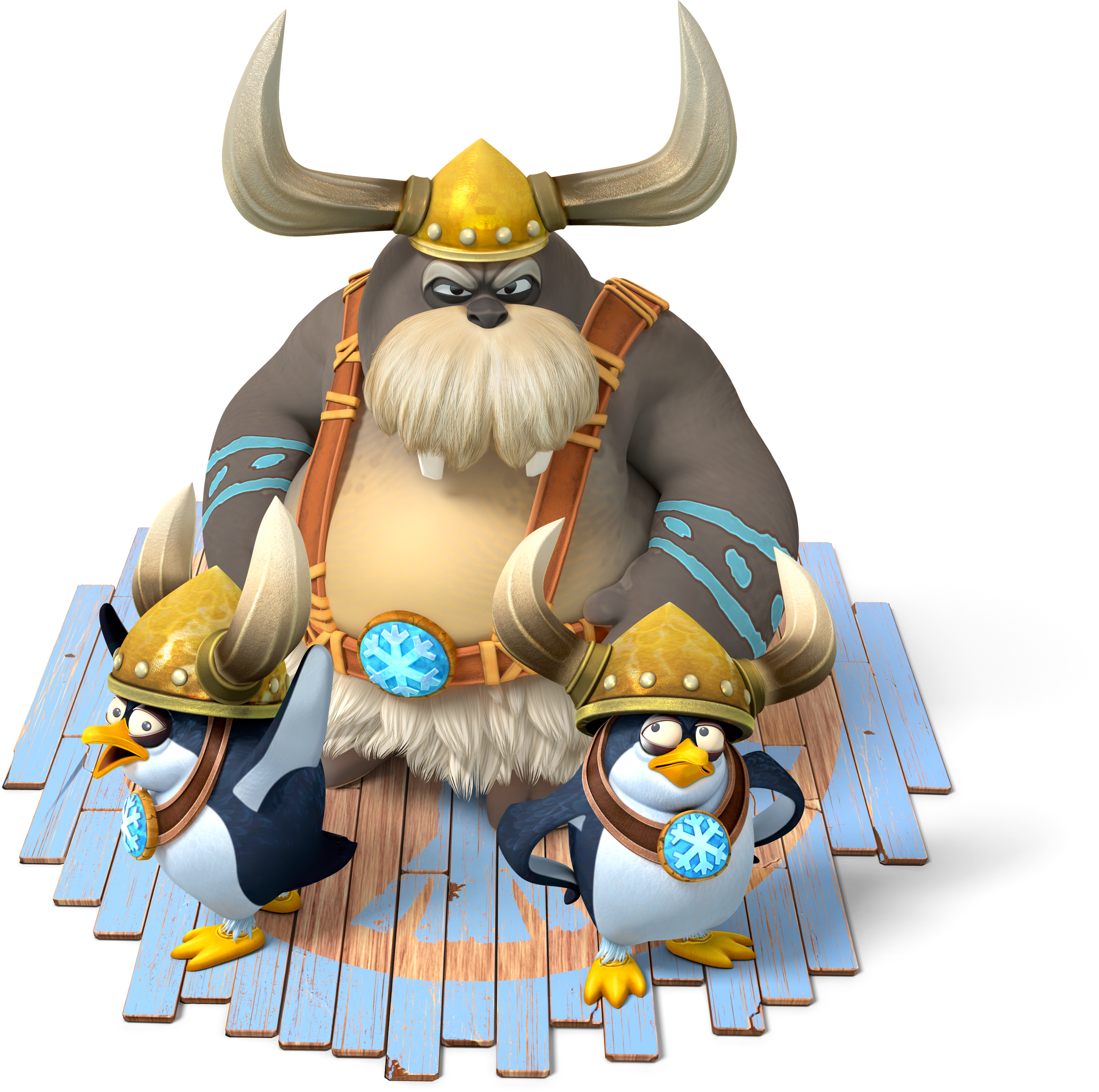 In Tropical Freeze, Lord Fredrik's Charge Attack Claimed - Donkey Kong Country: Tropical Freeze (2825x2807)