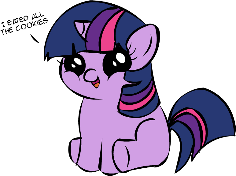 I Eated All The Cookies Twilight Sparkle Pinkie Pie - Fucked Up Abortion Jokes (844x668)