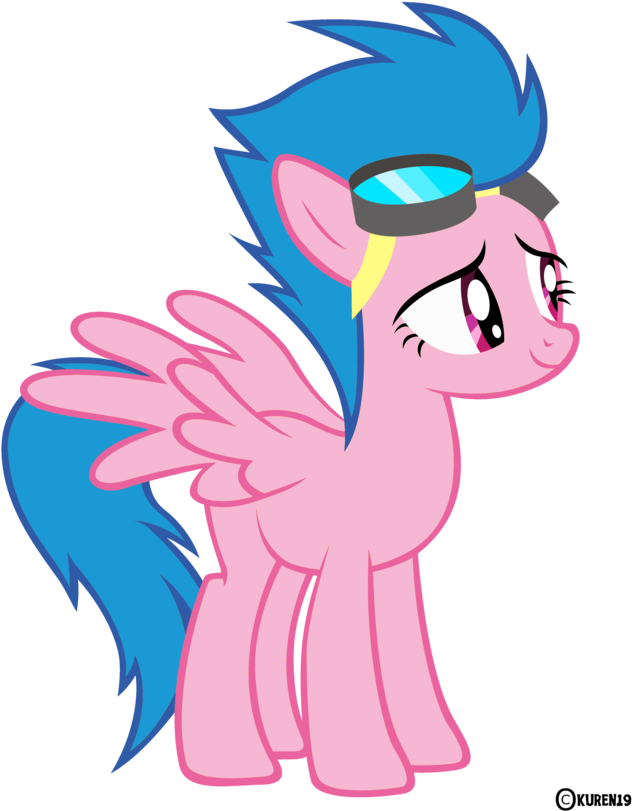 Qkureni9 Rainbow Dash Rarity Twilight Sparkle Pony - Spitfire My Little Pony (680x855)