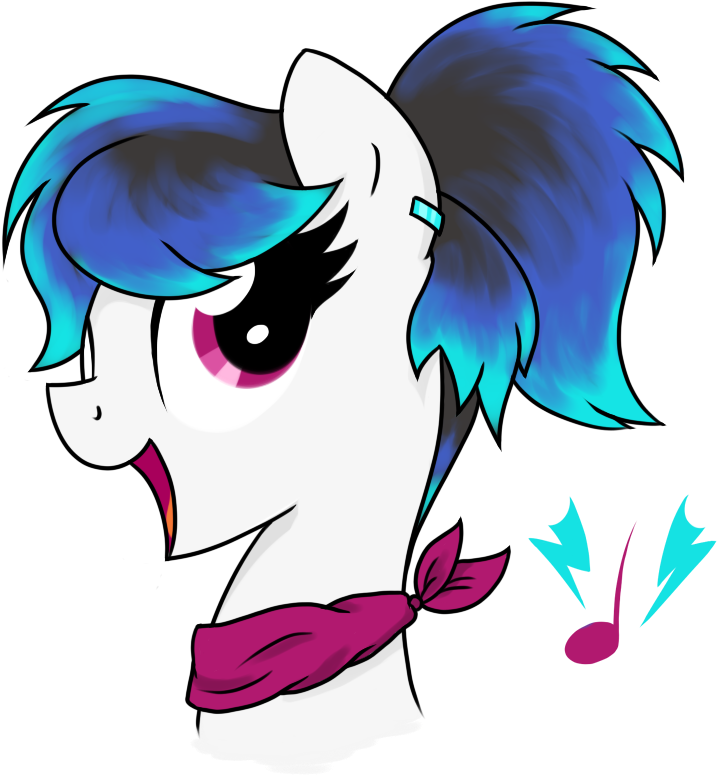 Melodic Beat By Ruushiicz - Cartoon (845x871)