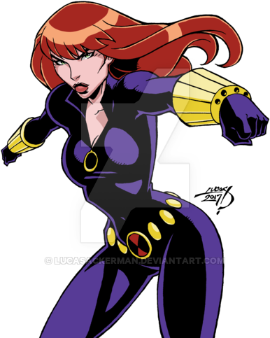 There Was An Urban Legend About A Woman Who Died Because - Avengers Earth's Mightiest Heroes Black Widow (400x521)