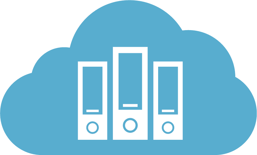 Optimized Cloud Data Center Hq Cliparts - Cloud Data Center Icon (876x530)