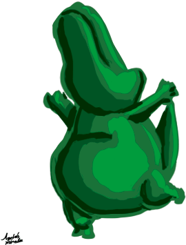 Drawn Crocodile Animated Gif - Dancing Crocodile Animated Gif (575x428)