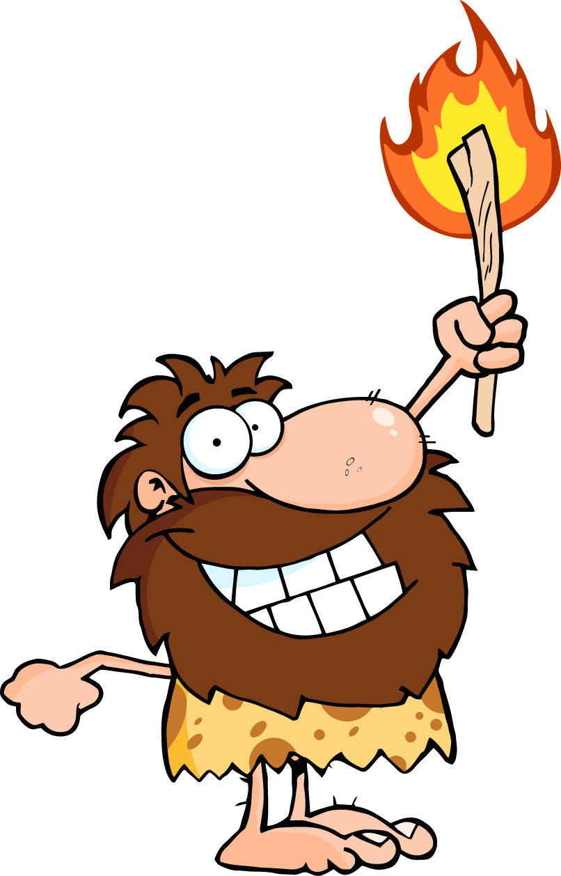 Since The Dawn Of Time, Scholars Understood That People - Caveman Animated Gif Fire (806x1258)