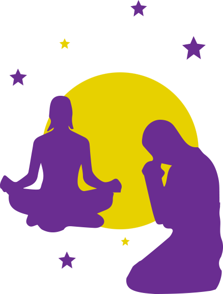 Spirituality And Mental Wellbeing - Spiritual Well Being Clipart (438x577)