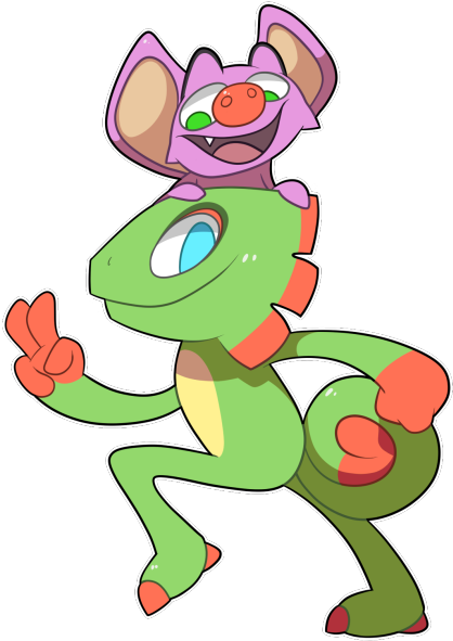I'm Super Glad There's A Proper Spiritual Successor - Yooka-laylee (500x655)