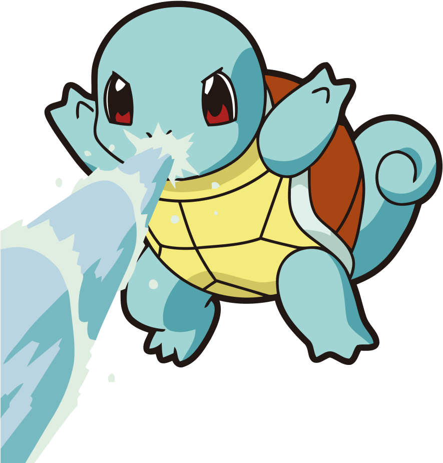 Pokemon Clipart Squirtle Pokemon - Pokemon Go: Diary Of A Wimpy Squirtle (902x932)