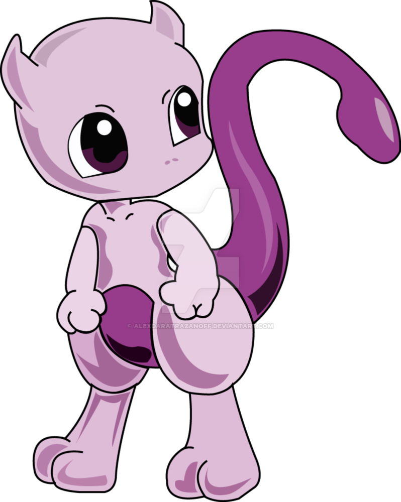Pokemon Clipart Mewtwo - Mewtwo Baby (798x1000)